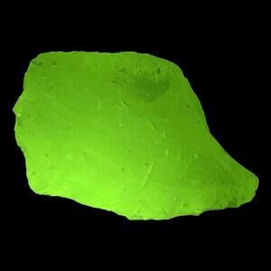 Clear‎ Art Glass Cullet Glowing Manganese Translucent Slag Glass #4GX73